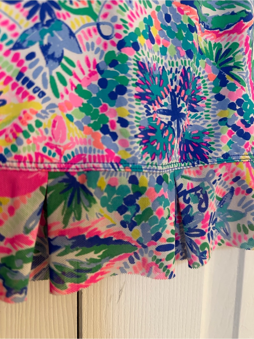 Lilly Pulitzer Luxletic Meryl Azelie Skort Dancing On The Deck Rare - Picture 3 of 5
